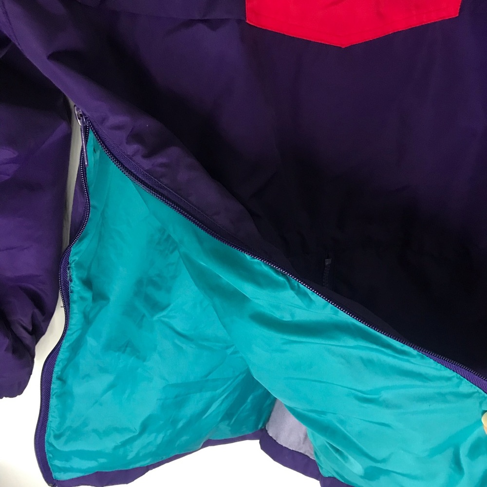🔥Vintage Columbia Jacket Purple blue & pink - Picture 6 of 8